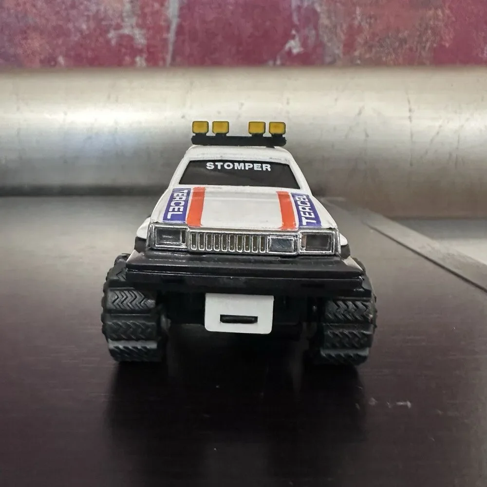 Schaper Stomper Toyota Tercel SR5 4 X 4 High Low Gear 1980s White Stripes Rare